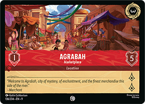 Agrabah - Marketplace - Fabled (Common) [9FAB-136]
