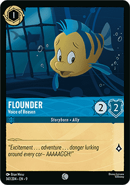 Flounder - Voice of Reason - Fabled (Common) [9FAB-147]