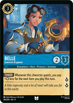 Belle - Inventive Engineer - Fabled (Uncommon) [9FAB-156]