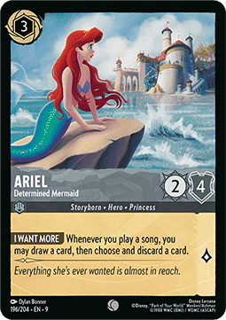 Ariel - Determined Mermaid - Fabled (Common) [9FAB-196]