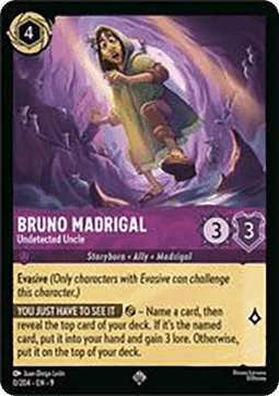 Bruno Madrigal - Undetected Uncle - Fabled (Super Rare) [9FAB-0]
