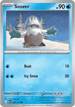 Snover - Mega Evolution (Common) [MEG-035]