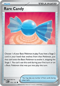 Rare Candy - Mega Evolution (Common) [MEG-125]