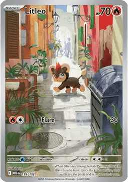 Litleo - Mega Evolution (Illustration Rare) [MEG-139]