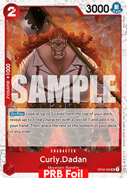 Curly.Dadan (OP02-005) (V.2) - The Best Vol.2 (Uncommon) [PRB02-OP02-005]