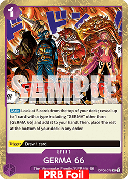 GERMA 66 (OP06-078) (V.2) - The Best Vol.2 (Uncommon) [PRB02-OP06-078]