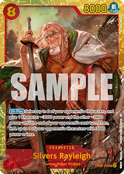 Silvers Rayleigh (OP08-118) - The Best Vol.2 (Secret Rare) [PRB02-OP08-118]
