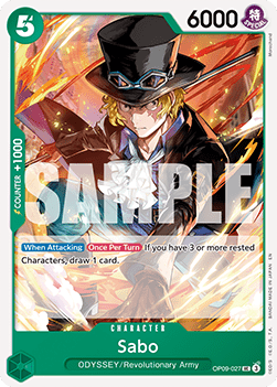 Sabo (OP09-027) (V.1) - The Best Vol.2 (Uncommon) [PRB02-OP09-027]