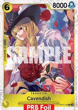 Cavendish (OP10-105) (V.2) - The Best Vol.2 (Common) [PRB02-OP10-105]