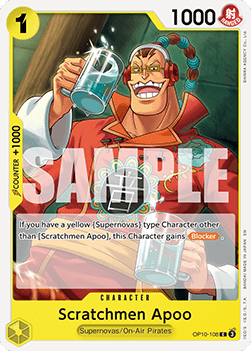 Scratchmen Apoo (OP10-108) (V.1) - The Best Vol.2 (Common) [PRB02-OP10-108]
