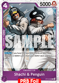 Shachi & Penguin (ST10-008) (V.2) - The Best Vol.2 (Common) [PRB02-ST10-008]