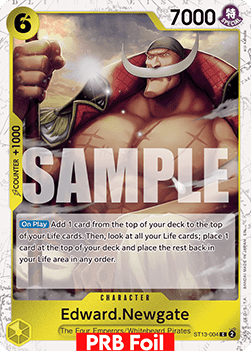 Edward.Newgate (ST13-004) (V.2) - The Best Vol.2 (Common) [PRB02-ST13-004]