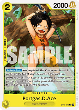 Portgas.D.Ace (ST13-010) (V.1) - The Best Vol.2 (Common) [PRB02-ST13-010]