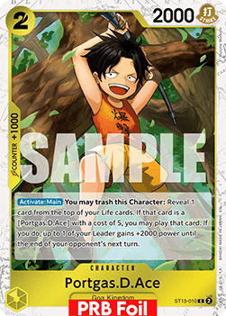 Portgas.D.Ace (ST13-010) (V.2) - The Best Vol.2 (Common) [PRB02-ST13-010]