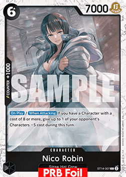 Nico Robin (ST14-007) (V.2) - The Best Vol.2 (Common) [PRB02-ST14-007]