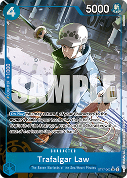 Trafalgar Law (ST17-002) (V.2) - The Best Vol.2 (Alternate Art) [PRB02-ST17-002]