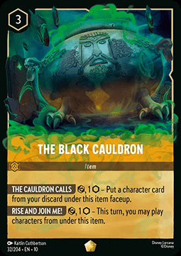 The Black Cauldron (V.1) - Whispers in the Well (Legendary) [10WHI-032]