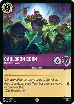 Cauldron Born - Mindless Horde - Whispers in the Well (Common) [10WHI-039]