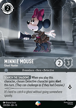 Minnie Mouse - Ghost Hunter (V.2) - Whispers in the Well (Epic) [10WHI-220]