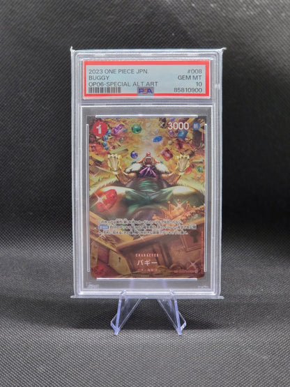 PSA 10 Buggy OP03-008 Special Parallel OP06 Japanese