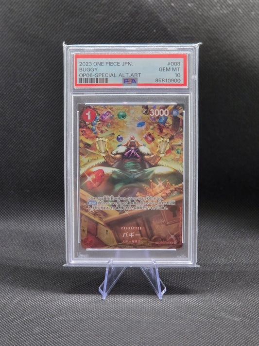 PSA 10 Buggy OP03-008 Special Parallel OP06 Japanese