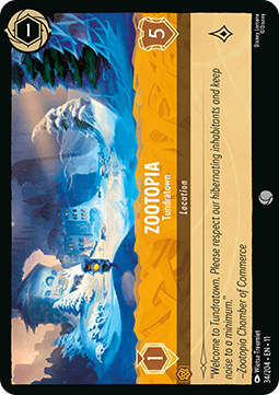 Zootopia - Tundratown - Winterspell (Common) [11WSP-34]