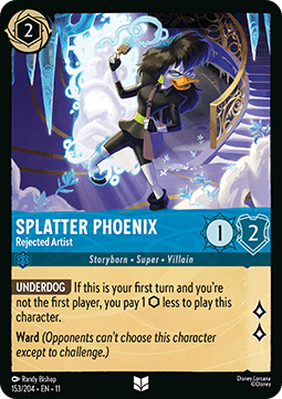 Splatter Phoenix - Rejected Artist - Winterspell (Uncommon) [11WSP-153]