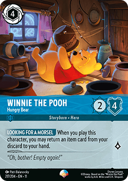 Winnie the Pooh - Hungry Bear (V.2) - Winterspell (Epic) [11WSP-216]