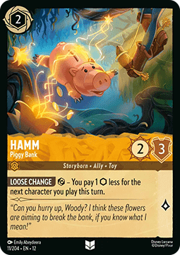 Hamm - Piggy Bank - Wilds Unknown (Uncommon) [12WIL-11]