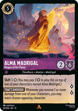 Alma Madrigal - Keeper of the Flame - Wilds Unknown (Rare) [12WIL-58]