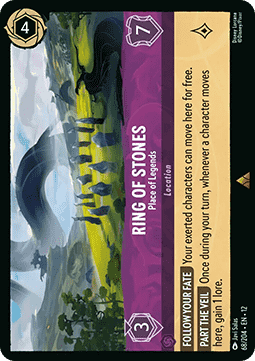 Ring of Stones - Place of Legends - Wilds Unknown (Rare) [12WIL-68]