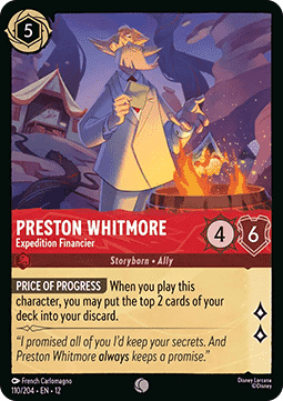 Preston Whitmore - Expedition Financier - Wilds Unknown (Common) [12WIL-110]