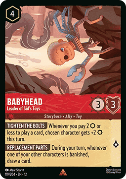 Babyhead - Leader of Sid's Toys - Wilds Unknown (Rare) [12WIL-119]