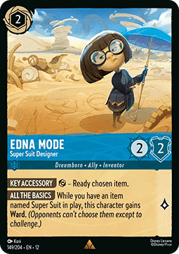 Edna Mode - Super Suit Designer - Wilds Unknown (Rare) [12WIL-149]