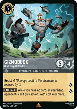Gizmoduck - Duckburg Defender - Wilds Unknown (Rare) [12WIL-193]