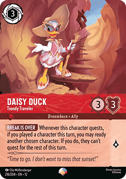 Daisy Duck - Trendy Traveler (V.2) - Wilds Unknown (Epic) [12WIL-216]