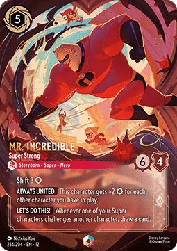 Mr. Incredible - Super Strong (V.2) - Wilds Unknown (Enchanted) [12WIL-234]