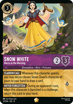 Snow White - Merry as the Morning (V.2) - Wilds Unknown (Legendary) [12WIL-37]