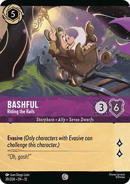 Bashful - Riding the Rails (V.2) - Wilds Unknown (Common) [12WIL-39]