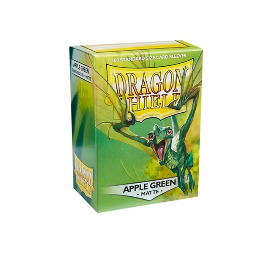 Dragon Shield Apple Green Matte 100 Standard Size Slevees