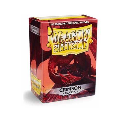 Dragon Shield Crimson Classic 100 Standard Size Slevees