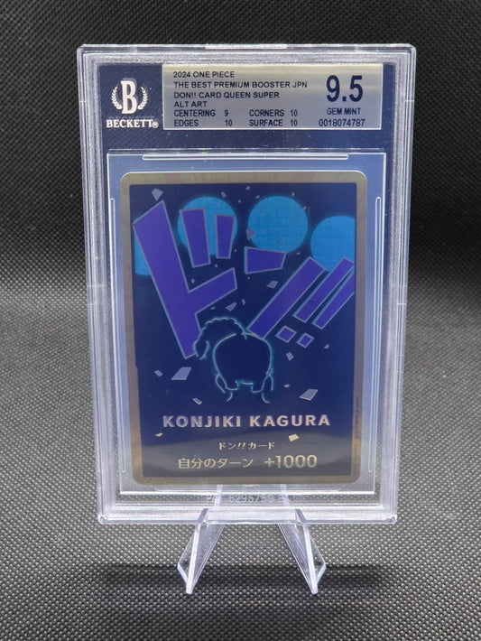 BGS 9.5 DON!! Queen Prb01 Gold Japanese