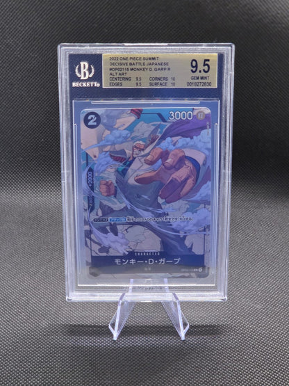 BGS 9.5 Monkey D. Garp OP02-115 Paramount War Japanese