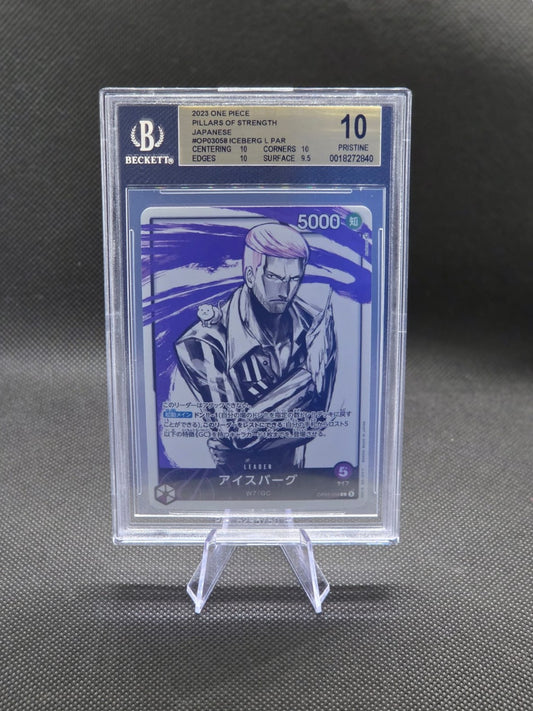 BGS 10 Iceburg Op03-058 Pillars of Strength Japanese