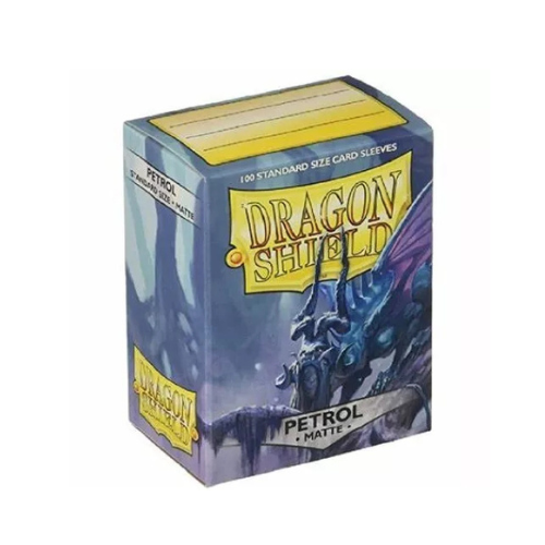 Dragon Shield Petrol Matte 100 Standard Size Slevees