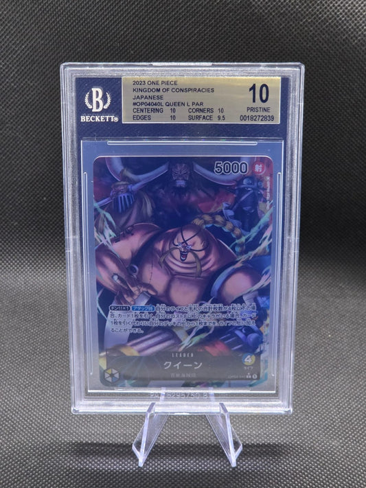 BGS 10 Queen OP04-040 Kingdoms of Intrigue Japanese