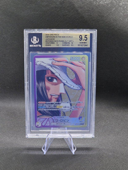 BGS 9.5 Nico Robin OP09-062 Emperors in the New World Japanese
