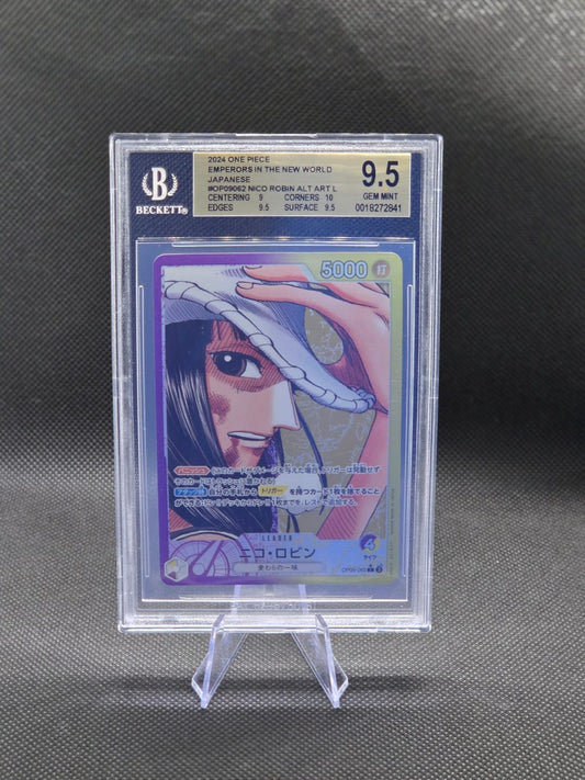 BGS 9.5 Nico Robin OP09-062 Emperors in the New World Japanese