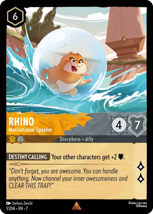 7ARI-1 Rhino - Motivational Speaker R