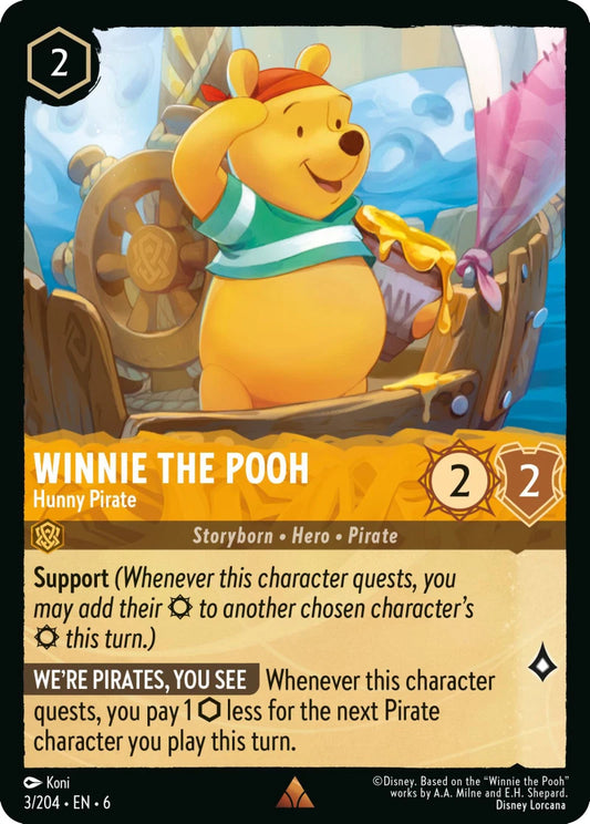 6AZS-3 Winnie the Pooh - Hunny Pirate R